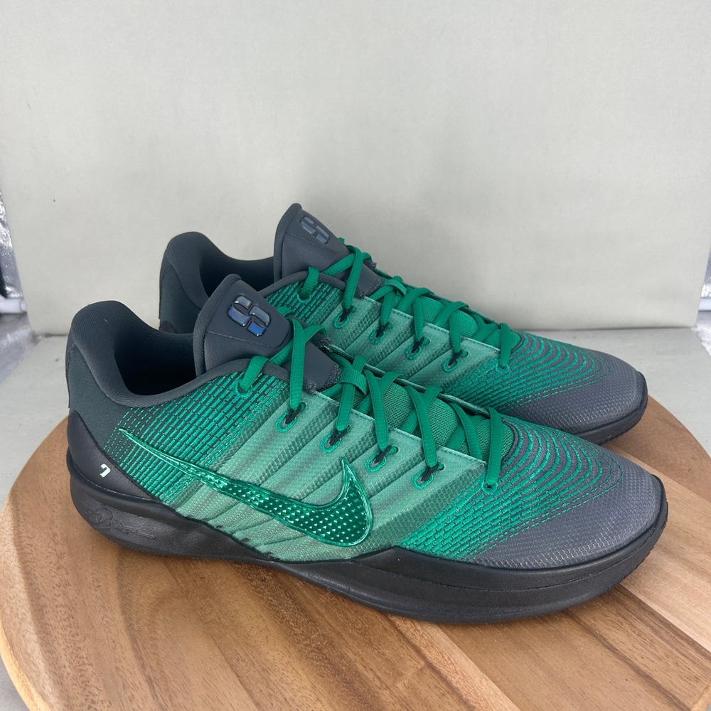 Nike Sabrina 1 Ionic Green Grey Basketball Shoes Mens 14 Womens 15.5 FQ7548-900